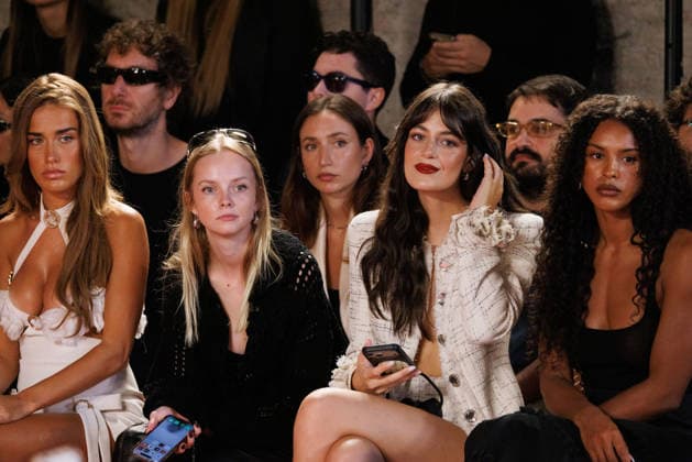 IPA88965003 - Milan, Milan Women™s Fashion Week Spring Summer 2027 - Women™s Fashion, Spring Summer 2027 - Blumarine fashion show - guests - Pictured: guests  Copyright: xCinziaxCamelax xx IPA88965003