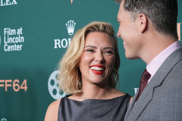 September 25, 2026, New York, Ny, USA: SCARLETT JOHANSSON and COLIN JOST attend the Paper Tiger Premiere at the 64th Annual New York Film Festival at Film at Lincoln Center, .Alice Tully Hall, NYC.September 25, 2026. . SCARLETT JOHANSSON attends the Paper Tiger Premiere at the 64th Annual New York Film Festival at Film at Lincoln Center, .Alice Tully Hall, NYC.September 25, 2026. . Paper Tiger Premiere at the 64th Annual New York Film Festival at Film at Lincoln Center, .Alice Tully Hall, NYC.September 25, 2026. . Paper Tiger Premiere at NYFF64, .Alice Tully Hall, NYC.September 25, 2026. New York USA - ZUMAms4_ 20260925_faf_ms4_014 Copyright: xSoniaxMoskowitzxGordonx