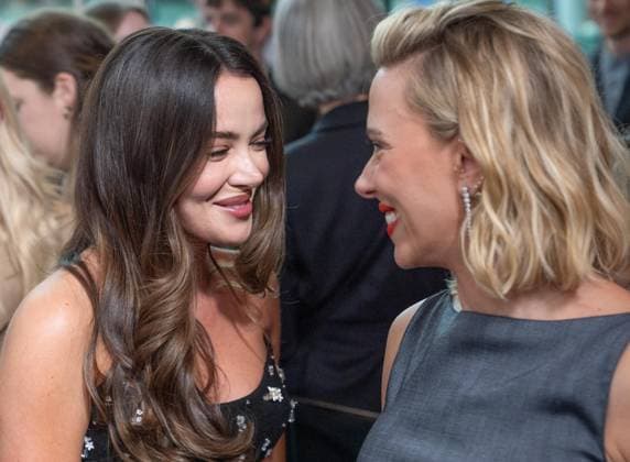 September 25, 2026, Bronx, New York, USA: Keleigh Sperry and Scarlett Johansson attend screening of Paper Tiger during NYFF64 at Alice Tully Hall at Lincoln Center in New York, NY on September 25, 2026. Bronx USA - ZUMAr339 20260925_znp_r339_138 Copyright: xLevxRadinx