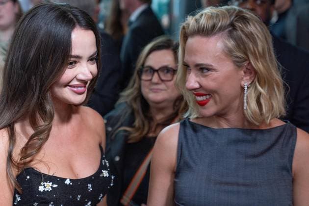 September 25, 2026, Bronx, New York, USA: Keleigh Sperry and Scarlett Johansson attend screening of Paper Tiger during NYFF64 at Alice Tully Hall at Lincoln Center in New York, NY on September 25, 2026. Bronx USA - ZUMAr339 20260925_znp_r339_139 Copyright: xLevxRadinx