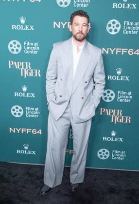 September 25, 2026, Bronx, New York, USA: Miles Teller attends screening of Paper Tiger during NYFF64 at Alice Tully Hall at Lincoln Center in New York, NY on September 25, 2026. Bronx USA - ZUMAr339 20260925_znp_r339_128 Copyright: xLevxRadinx