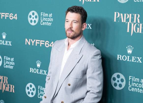 September 25, 2026, Bronx, New York, USA: Miles Teller attends screening of Paper Tiger during NYFF64 at Alice Tully Hall at Lincoln Center in New York, NY on September 25, 2026. Bronx USA - ZUMAr339 20260925_znp_r339_130 Copyright: xLevxRadinx