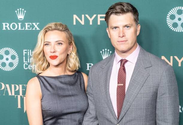 September 25, 2026, Bronx, New York, USA: Scarlett Johansson and Colin Jost attend screening of Paper Tiger during NYFF64 at Alice Tully Hall at Lincoln Center in New York, NY on September 25, 2026. Bronx USA - ZUMAr339 20260925_znp_r339_095 Copyright: xLevxRadinx