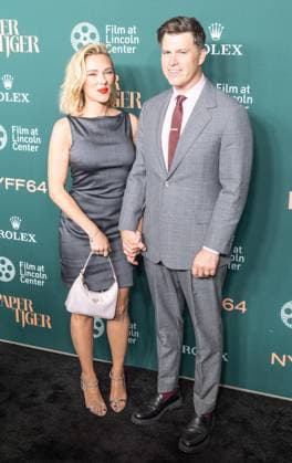 September 25, 2026, Bronx, New York, USA: Scarlett Johansson and Colin Jost attend screening of Paper Tiger during NYFF64 at Alice Tully Hall at Lincoln Center in New York, NY on September 25, 2026. Bronx USA - ZUMAr339 20260925_znp_r339_096 Copyright: xLevxRadinx