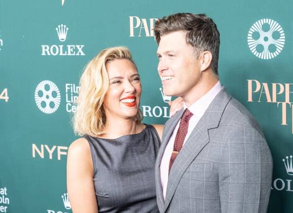 September 25, 2026, Bronx, New York, USA: Scarlett Johansson and Colin Jost attend screening of Paper Tiger during NYFF64 at Alice Tully Hall at Lincoln Center in New York, NY on September 25, 2026. Bronx USA - ZUMAr339 20260925_znp_r339_100 Copyright: xLevxRadinx