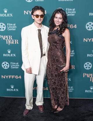 September 25, 2026, Bronx, New York, USA: Gavin Goudey (L) attends screening of Paper Tiger during NYFF64 at Alice Tully Hall at Lincoln Center in New York, NY on September 25, 2026. Bronx USA - ZUMAr339 20260925_znp_r339_070 Copyright: xLevxRadinx