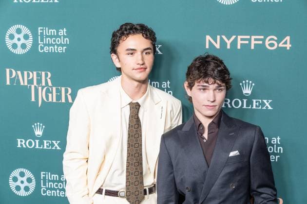 September 25, 2026, Bronx, New York, USA: Gavin Goudey and Roman Engel attend screening of Paper Tiger during NYFF64 at Alice Tully Hall at Lincoln Center in New York, NY on September 25, 2026. Bronx USA - ZUMAr339 20260925_znp_r339_072 Copyright: xLevxRadinx