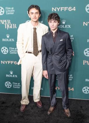September 25, 2026, Bronx, New York, USA: Gavin Goudey and Roman Engel attend screening of Paper Tiger during NYFF64 at Alice Tully Hall at Lincoln Center in New York, NY on September 25, 2026. Bronx USA - ZUMAr339 20260925_znp_r339_074 Copyright: xLevxRadinx