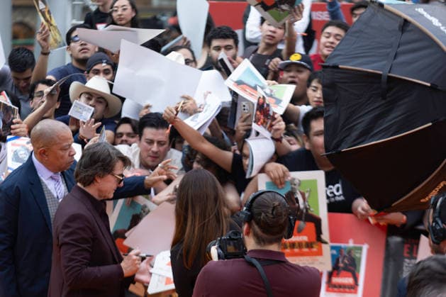 September 25, 2026, Mexico City, Mexico: US actor TOM CRUISE and Mexican filmmaker ALEJANDRO GONZALEZ INARRITU present Digger in Mexico City during an event with media and fans at Parque Toreo. The film, starring CRUISE and directed by INARRITU, marks their first collaboration and brought the cast together with press and audiences. Mexico City Mexico - ZUMAl178 20260925_znp_l178_002 Copyright: xCristianxLeyvax