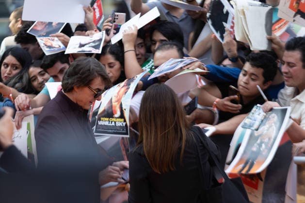 September 25, 2026, Mexico City, Mexico: US actor TOM CRUISE and Mexican filmmaker ALEJANDRO GONZALEZ INARRITU present Digger in Mexico City during an event with media and fans at Parque Toreo. The film, starring CRUISE and directed by INARRITU, marks their first collaboration and brought the cast together with press and audiences. Mexico City Mexico - ZUMAl178 20260925_znp_l178_005 Copyright: xCristianxLeyvax