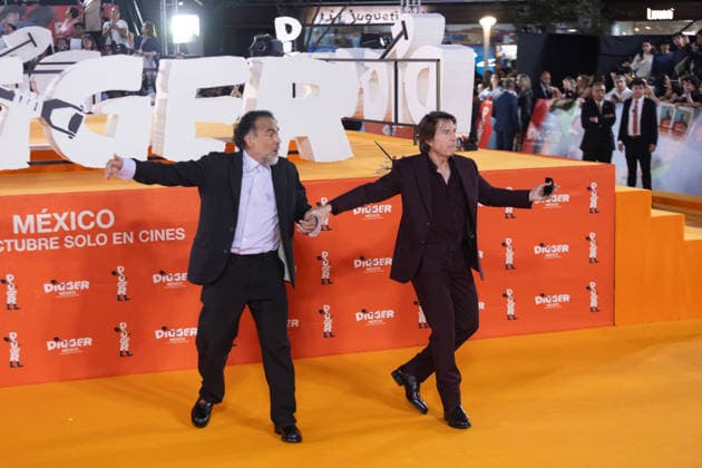 September 25, 2026, Mexico City, Mexico: US actor TOM CRUISE and Mexican filmmaker ALEJANDRO GONZALEZ INARRITU present Digger in Mexico City during an event with media and fans at Parque Toreo. The film, starring CRUISE and directed by INARRITU, marks their first collaboration and brought the cast together with press and audiences. Mexico City Mexico - ZUMAl178 20260925_znp_l178_069 Copyright: xCristianxLeyvax