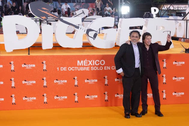 September 25, 2026, Mexico City, Mexico: US actor TOM CRUISE and Mexican filmmaker ALEJANDRO GONZALEZ INARRITU present Digger in Mexico City during an event with media and fans at Parque Toreo. The film, starring CRUISE and directed by INARRITU, marks their first collaboration and brought the cast together with press and audiences. Mexico City Mexico - ZUMAl178 20260925_znp_l178_066 Copyright: xCristianxLeyvax