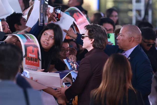 ?Tom Cruise and director Alejandro Gonzalez Inarritu attend Digger fan event in Mexico MEXICO CITY, MEXICO - SEPTEMBER 25: US actor Tom Cruise attends a fan event for the promotion of the film Digger at Parque Toreo, in Mexico City, Mexico on September 25, 2026. This film, directed by Mexican filmmaker Alejandro Gonzalez Inarritu and starring Cruise, marks their first cinematic collaboration. Daniel Cardenas Anadolu Mexico City Mexico. Editorial use only. Please get in touch for any other usage.  Copyright: x2026xAnadoluxDanielxCardenasx