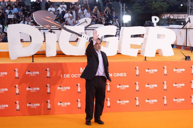 September 25, 2026, Mexico City, Mexico: US actor TOM CRUISE and Mexican filmmaker ALEJANDRO GONZALEZ INARRITU present Digger in Mexico City during an event with media and fans at Parque Toreo. The film, starring CRUISE and directed by INARRITU, marks their first collaboration and brought the cast together with press and audiences. Mexico City Mexico - ZUMAl178 20260925_znp_l178_047 Copyright: xCristianxLeyvax