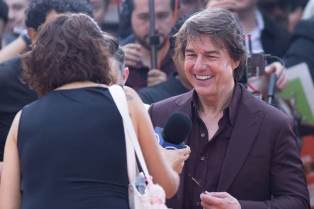 September 25, 2026, Mexico City, Mexico: US actor TOM CRUISE and Mexican filmmaker ALEJANDRO GONZALEZ INARRITU present Digger in Mexico City during an event with media and fans at Parque Toreo. The film, starring CRUISE and directed by INARRITU, marks their first collaboration and brought the cast together with press and audiences. Mexico City Mexico - ZUMAl178 20260925_znp_l178_034 Copyright: xCristianxLeyvax