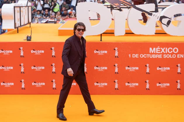 September 25, 2026, Mexico City, Mexico: US actor TOM CRUISE and Mexican filmmaker ALEJANDRO GONZALEZ INARRITU present Digger in Mexico City during an event with media and fans at Parque Toreo. The film, starring CRUISE and directed by INARRITU, marks their first collaboration and brought the cast together with press and audiences. Mexico City Mexico - ZUMAl178 20260925_znp_l178_026 Copyright: xCristianxLeyvax