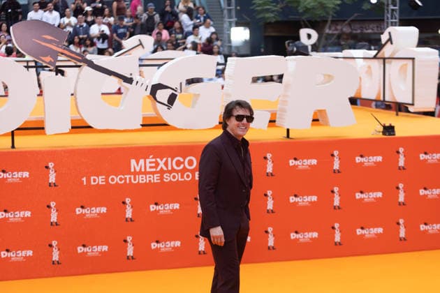September 25, 2026, Mexico City, Mexico: US actor TOM CRUISE and Mexican filmmaker ALEJANDRO GONZALEZ INARRITU present Digger in Mexico City during an event with media and fans at Parque Toreo. The film, starring CRUISE and directed by INARRITU, marks their first collaboration and brought the cast together with press and audiences. Mexico City Mexico - ZUMAl178 20260925_znp_l178_028 Copyright: xCristianxLeyvax