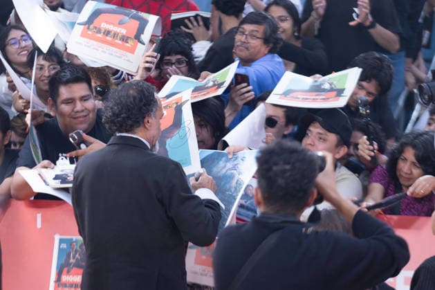 September 25, 2026, Mexico City, Mexico: US actor TOM CRUISE and Mexican filmmaker ALEJANDRO GONZALEZ INARRITU present Digger in Mexico City during an event with media and fans at Parque Toreo. The film, starring CRUISE and directed by INARRITU, marks their first collaboration and brought the cast together with press and audiences. Mexico City Mexico - ZUMAl178 20260925_znp_l178_033 Copyright: xCristianxLeyvax