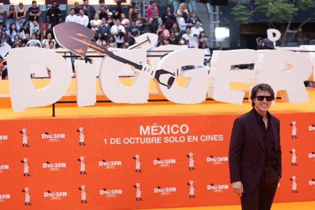 September 25, 2026, Mexico City, Mexico: US actor TOM CRUISE and Mexican filmmaker ALEJANDRO GONZALEZ INARRITU present Digger in Mexico City during an event with media and fans at Parque Toreo. The film, starring CRUISE and directed by INARRITU, marks their first collaboration and brought the cast together with press and audiences. Mexico City Mexico - ZUMAl178 20260925_znp_l178_009 Copyright: xCristianxLeyvax
