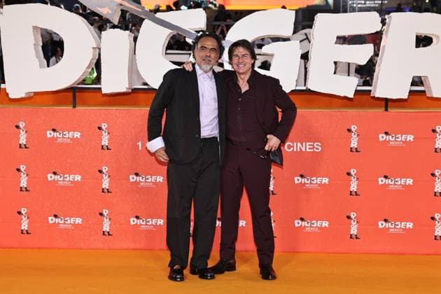 September 25, 2026, Ciudad De Mexico, Ciudad De Mexico, Mexico: TO - 45249 - Mexico City - 09 25 2026 - El actor Tom Cruise and the director, Alejandro Gonzalez Inarritu, during the red carpet of the movie - Digger -, at Parque Plaza Toreo, in Mexico City. Clasos photo Ciudad De Mexico Mexico - ZUMAcs4_ 20260925_faa_cs4_100 Copyright: xAlfonsoxManzanox