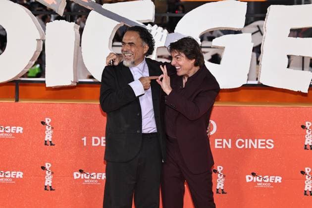 September 25, 2026, Ciudad De Mexico, Ciudad De Mexico, Mexico: TO - 45249 - Mexico City - 09 25 2026 - El actor Tom Cruise and the director, Alejandro Gonzalez Inarritu, during the red carpet of the movie - Digger -, at Parque Plaza Toreo, in Mexico City. Clasos photo Ciudad De Mexico Mexico - ZUMAcs4_ 20260925_faa_cs4_090 Copyright: xAlfonsoxManzanox