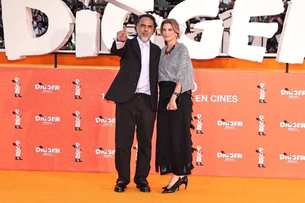 September 25, 2026, Ciudad De Mexico, Ciudad De Mexico, Mexico: TO - 45249 - Mexico City - 09 25 2026 - The director Alejandro Gonzalez Inarritu and Maria Gonzalez, during the red carpet of the movie - Digger -, at Parque Plaza Toreo, in Mexico City. Clasos photo Ciudad De Mexico Mexico - ZUMAcs4_ 20260925_faa_cs4_160 Copyright: xAlfonsoxManzanox