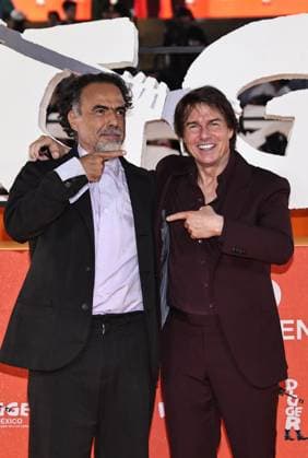 September 25, 2026, Ciudad De Mexico, Ciudad De Mexico, Mexico: TO - 45249 - Mexico City - 09 25 2026 - El actor Tom Cruise and the director, Alejandro Gonzalez Inarritu, during the red carpet of the movie - Digger -, at Parque Plaza Toreo, in Mexico City. Clasos photo Ciudad De Mexico Mexico - ZUMAcs4_ 20260925_faa_cs4_137 Copyright: xAlfonsoxManzanox