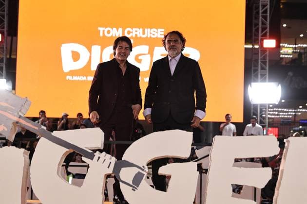 September 25, 2026, Ciudad De Mexico, Ciudad De Mexico, Mexico: TO - 45249 - Mexico City - 09 25 2026 - El actor Tom Cruise and the director, Alejandro Gonzalez Inarritu, during the red carpet of the movie - Digger -, at Parque Plaza Toreo, in Mexico City. Clasos photo Ciudad De Mexico Mexico - ZUMAcs4_ 20260925_faa_cs4_131 Copyright: xAlfonsoxManzanox