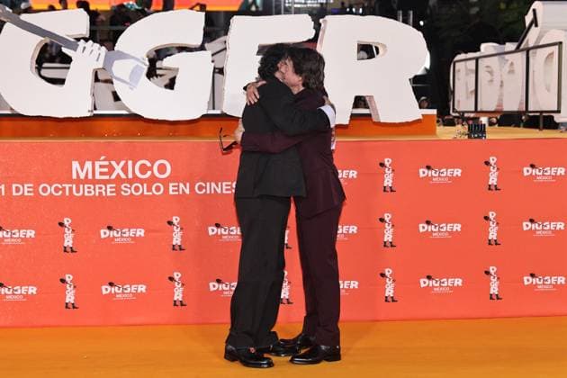 September 25, 2026, Ciudad De Mexico, Ciudad De Mexico, Mexico: TO - 45249 - Mexico City - 09 25 2026 - El actor Tom Cruise and the director, Alejandro Gonzalez Inarritu, during the red carpet of the movie - Digger -, at Parque Plaza Toreo, in Mexico City. Clasos photo Ciudad De Mexico Mexico - ZUMAcs4_ 20260925_faa_cs4_130 Copyright: xAlfonsoxManzanox