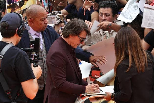 September 25, 2026, Ciudad De Mexico, Ciudad De Mexico, Mexico: TO - 45249 - Mexico City - 09 25 2026 - Actor Tom Cruise, during the red carpet of the movie - Digger -, at Parque Plaza Toreo, in Mexico City. Clasos photo Ciudad De Mexico Mexico - ZUMAcs4_ 20260925_faa_cs4_083 Copyright: xAlfonsoxManzanox