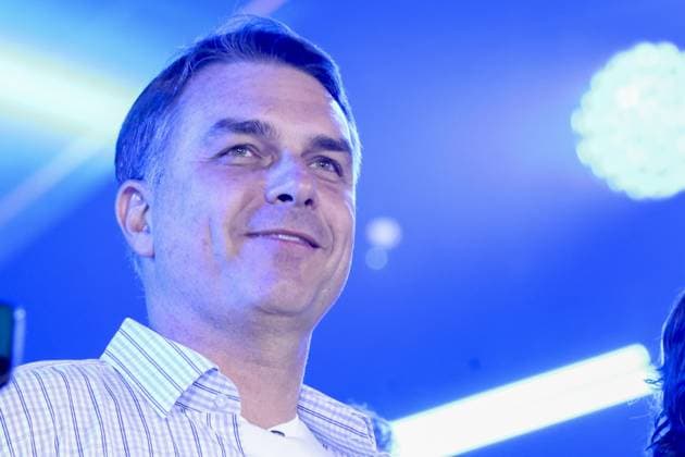 RECORD DATE NOT STATED Flavio Bolsonaro and Tarcisio de Freitas participate in the Jaguariuna rodeo in Sao Paulo. Jaguariuna (SP), 09 25 2026 2026 elections rodeo Presidential candidate Flavio Bolsonaro (PL) and the governor of Sao Paulo, Tarcisio de Freitas (Republicanos), participate in the Jaguariuna Rodeo Festival, this Friday (25), in Jaguariuna, in the interior of Sao Paulo. They are accompanied by the candidates for the Senate for Sao Paulo Andre do Prado (PL) and Guilherme Derrite (PP).(Foto: Leco Viana Thenews2 imago images) Flavio Bolsonaro and Tarcisio de Freitas participate in the Jaguariuna rodeo in Sao Paulo.  Copyright: xLecoxVianax