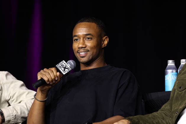 September 25, 2026, Salt Lake City, Utah, USA: Actor JESSIE T. USHER speaks at the 2026 FanX Salt Lake City at the Salt Palace Convention Center. Salt Lake City USA - ZUMAg247 20260925_znp_g247_016 Copyright: xGagexSkidmorex