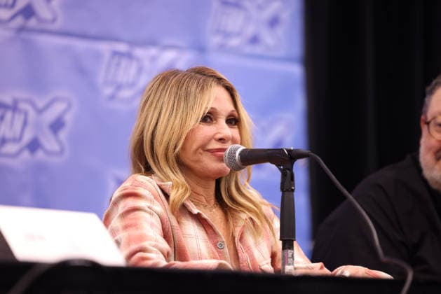 September 25, 2026, Salt Lake City, Utah, USA: Voice actress EG DAILY, also known as E. G. DAILY, speaks at the 2026 FanX Salt Lake City at the Salt Palace Convention Center. Salt Lake City USA - ZUMAg247 20260925_znp_g247_077 Copyright: xGagexSkidmorex