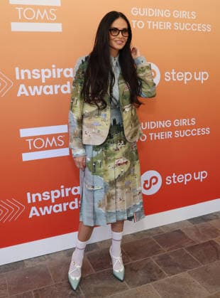 Step Up s 2026 Annual Inspiration Awards - LA Demi Moore. At The Step Up s 2026 Annual Inspiration Awards held at Skirball Cultural Center in Los Angeles, CA. 25 September 2025 Photo Credit: ABACA PRESS-Fafou Los Angeles CA United States  Copyright: xFatixSadou ABACAPRESS.COMx