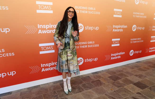Step Up s 2026 Annual Inspiration Awards - LA Demi Moore. At The Step Up s 2026 Annual Inspiration Awards held at Skirball Cultural Center in Los Angeles, CA. 25 September 2025 Photo Credit: ABACA PRESS-Fafou Los Angeles CA United States  Copyright: xFatixSadou ABACAPRESS.COMx