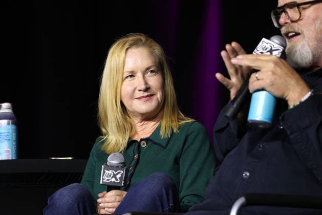 September 25, 2026, Salt Lake City, Utah, USA: Actress ANGELA KINSEY speaks at the 2026 FanX Salt Lake City at the Salt Palace Convention Center. Salt Lake City USA - ZUMAg247 20260925_znp_g247_081 Copyright: xGagexSkidmorex
