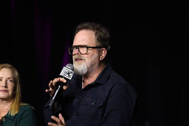 September 25, 2026, Salt Lake City, Utah, USA: Actor RAINN WILSON speaks at the 2026 FanX Salt Lake City at the Salt Palace Convention Center. Salt Lake City USA  - ZUMAg247 20260925_znp_g247_085 Copyright: xGagexSkidmorex