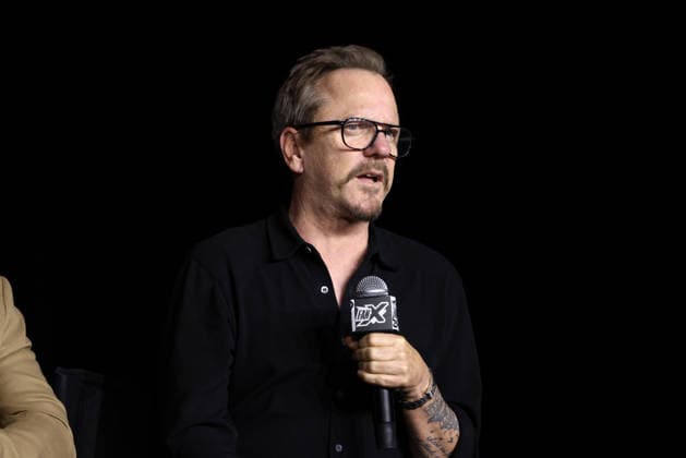September 25, 2026, Salt Lake City, Utah, USA: Actor KIEFER SUTHERLAND speaks at the 2026 FanX Salt Lake City at the Salt Palace Convention Center. Salt Lake City USA - ZUMAg247 20260925_znp_g247_093 Copyright: xGagexSkidmorex