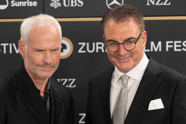 Martin McDonagh and Christian Jungen at the premiere of the feature film *Wild Horse Nine* at the 22nd Zurich Film Festival at Corso Zurich, September 25, 2026 Foto:xA.xRaemyx xFuturexImagex nine_6701