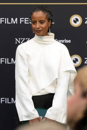 22nd Zurich Film Festival 2026: Sara Nuru, model on the green carpet at the Opening Night of the 22nd Zurich Film Festival on September 24, 2026, at the Kongresshaus Zurich, Canton of Zurich, Switzerland