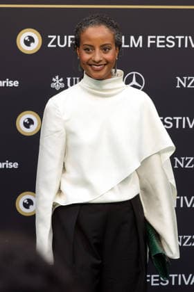 22nd Zurich Film Festival 2026: Sara Nuru, model on the green carpet at the Opening Night of the 22nd Zurich Film Festival on September 24, 2026, at the Kongresshaus Zurich, Canton of Zurich, Switzerland