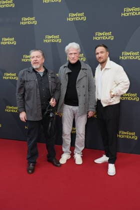 HAMBURG FILM FESTIVAL 2026, Day 2: Armin Rohde, Jürgen Prochnow, Frederick Lau; premiere of the film *Nachtschicht: Sterben verboten* at Cinemaxx Dammtor during the Hamburg Film Festival, September 25, 2026 Copyright: xEventpressxMPx