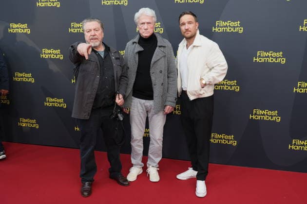 HAMBURG FILM FESTIVAL 2026, Day 2: Armin Rohde, Jürgen Prochnow, Frederick Lau; premiere of the film *Nachtschicht: Sterben verboten* at Cinemaxx Dammtor during the Hamburg Film Festival, September 25, 2026 Copyright: xEventpressxMPx