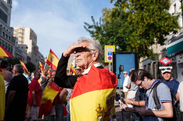 March in Madrid to Support Ceuta and Melilla and Demand Elections: A large crowd gathered during a demonstration to express support for Ceuta and demand that general elections be held on September 26, 2026, in Madrid, Spain. The demonstration was organized by Sociedad Civil Espanola (SCE), which brings together more than 150 civil society organizations, under the slogan For the Dignity of Spain: Second March for Dignity—Elections Now! In Defense of Spain! With Ceuta and Melilla ’ SEPTEMBER 26, 2026 DEMONSTRATION Madrid, Madrid, Spain  Copyright: xMatiasxChiofalox 7801348