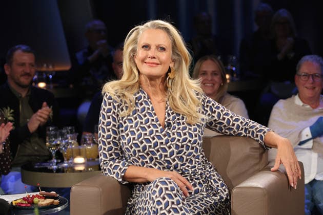 Barbara Schöneberger hosts the NDR Talk Show; photo op on September 25, 2026, at the Hamburg Lokstedt television studio before the show airs on NDR Television s Channel 3