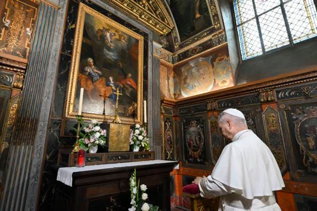 POPE LEO XIV MEETS SYNODAL ASSEMBLY, CATECHUMENS AND NEOPHYTES IN PARIS France, Paris, Vatican, 2026 9 26 Pope Leo XIV meets with members of the Provincial Synodal Assembly, Catechumens and Neophytes at the Catholic Institute of Paris during his apostolic journey to France. EDITORIAL USE ONLY - NO BOOKS Copyright: xVATICANxMEDIA xCatholicxPressxPhotox