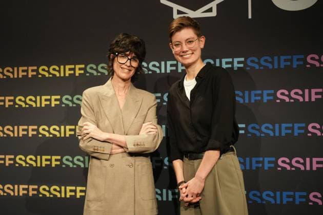Paz Vega presents the Feroz Zinemaldia award to the film El Debut at the San Sebastian Film Festival, Saturday, September 26, 2026 Cordon Press 