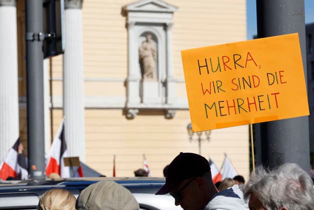 Reichsbürger Rally, September 26, 2026: Participants in the Reichsbürger rally plan to march through downtown Darmstadt carrying flags and historical symbols, and to hold a rally at Karolinenplatz in Darmstadt, Hesse, Germany, despite counter-demonstrations and restrictions.