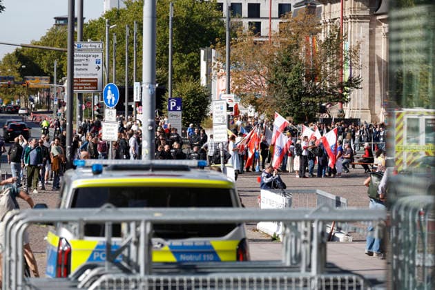 Reichsbürger Rally, September 26, 2026: Participants in the Reichsbürger rally plan to march through downtown Darmstadt carrying flags and historical symbols, and to hold a rally at Karolinenplatz in Darmstadt, Hesse, Germany, despite counter-demonstrations and restrictions.