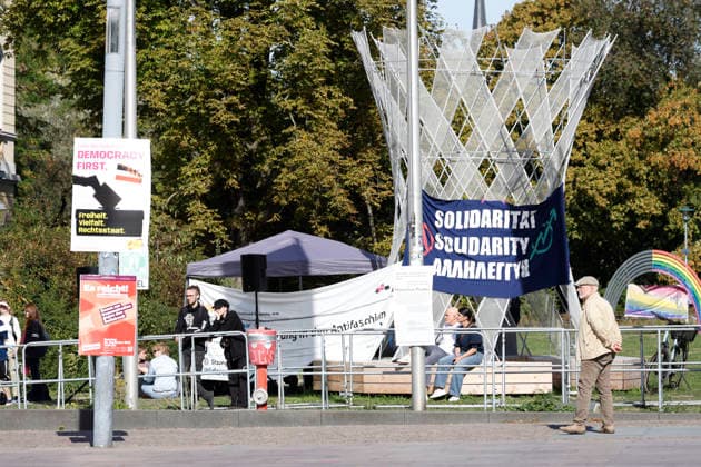 Reichsbürger Rally, September 26, 2026: Participants in the Reichsbürger rally plan to march through downtown Darmstadt carrying flags and historical symbols, and to hold a rally at Karolinenplatz in Darmstadt, Hesse, Germany, despite counter-demonstrations and restrictions.